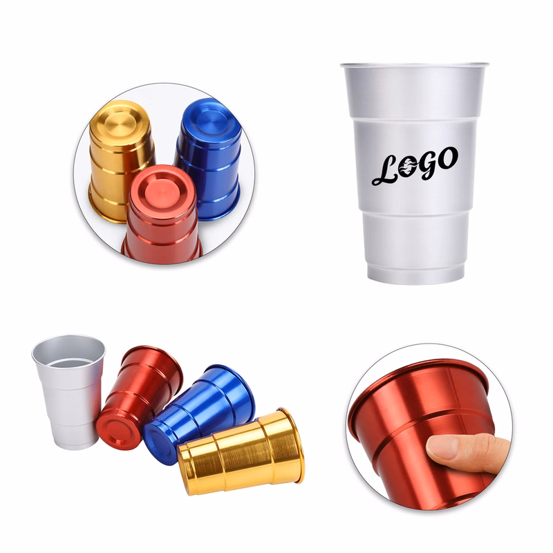 16 oz Aluminum Drinking Cups