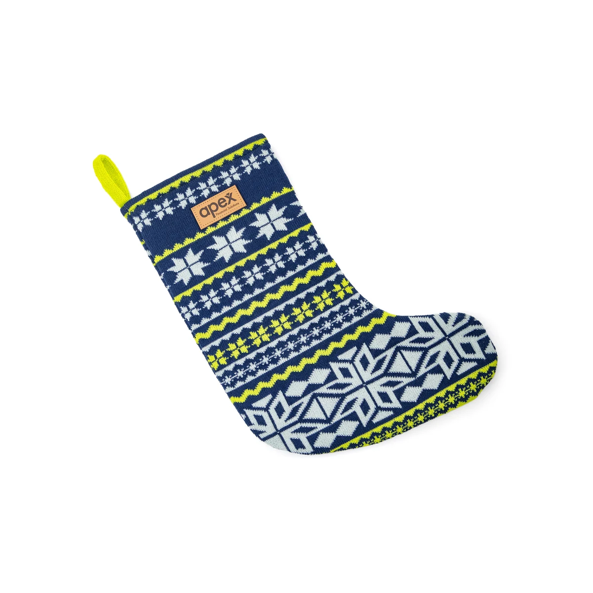 Knit Holiday Stocking 1