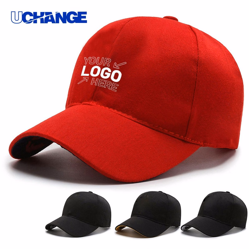 6-Panel Cotton Sandwich Cap Hat