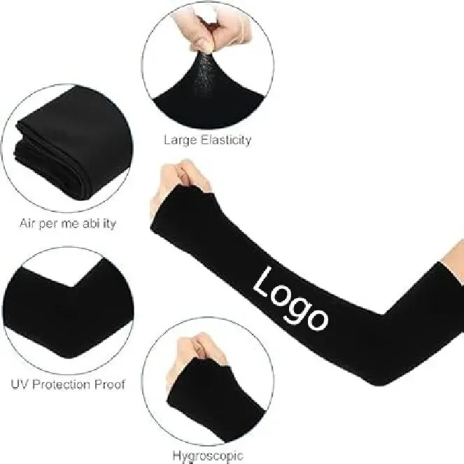 Sports Compression Padded Forearm Sleeves 1