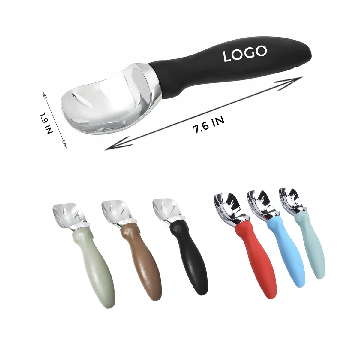 MOQ 10 PCS Alloy Ice Cream Scoop 1