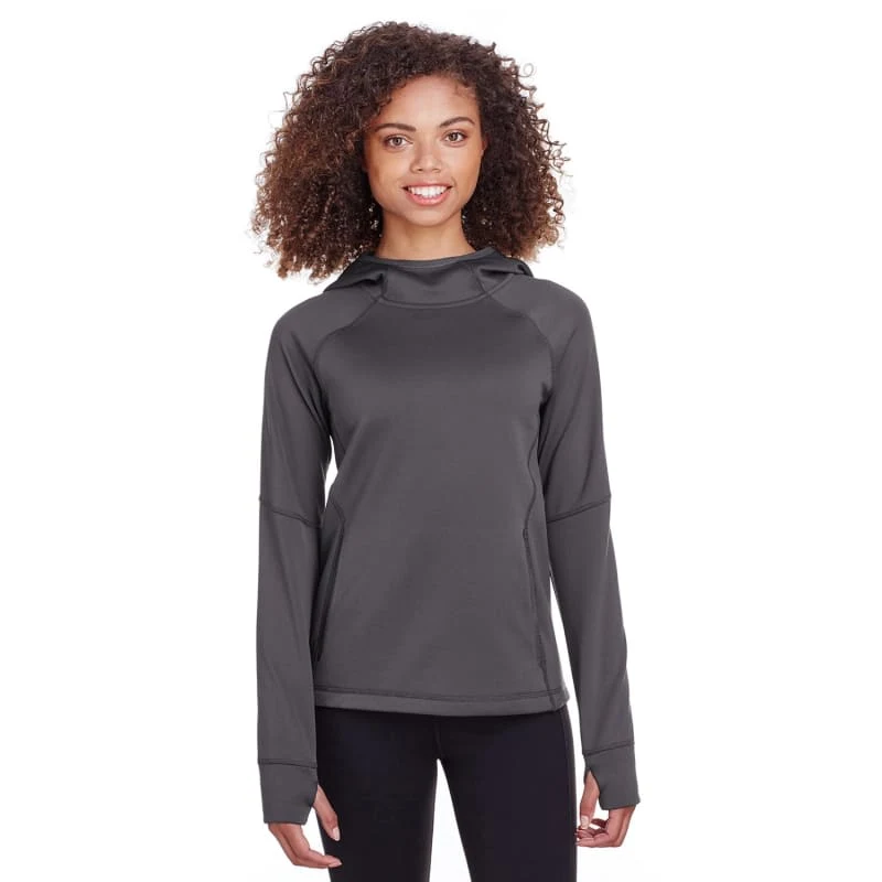 Spyder Ladies' Hayer Hooded Sweatshirt, custom hoodie or sweatshirt with logo imprint 1