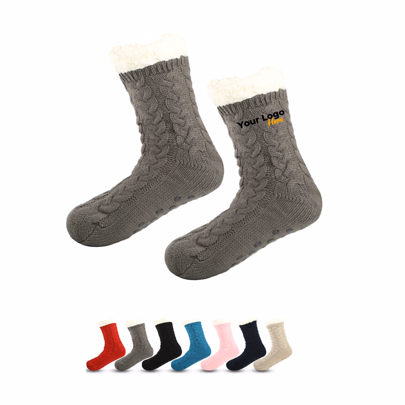 Minimum Order 50 Pairs of Cozy Slipper Socks
