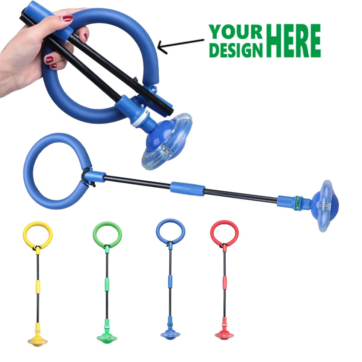 Flashing Bounce Ball Single-Leg Jump Ring 1
