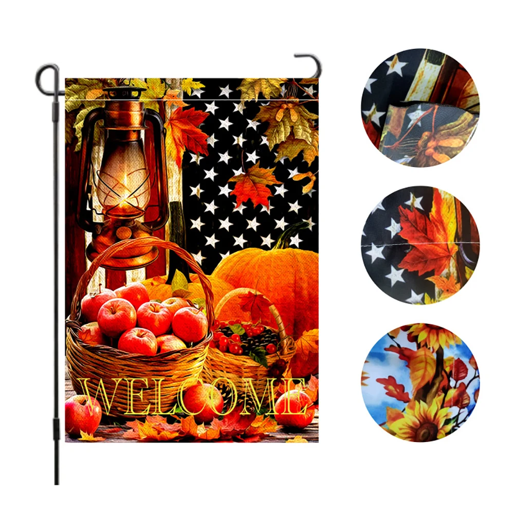 30x45cm Autumn Thanksgiving Garden Flag 1