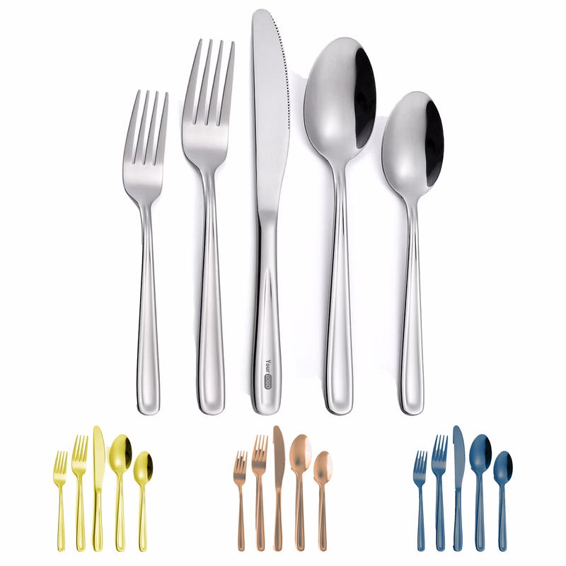 Stainless Steel High-Quality Tableware Set ?C Perfect For Daily Use
