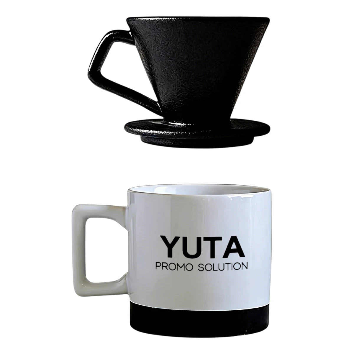 15oz Ceramic Hand-Brewed Coffee Filter Cup Set 1