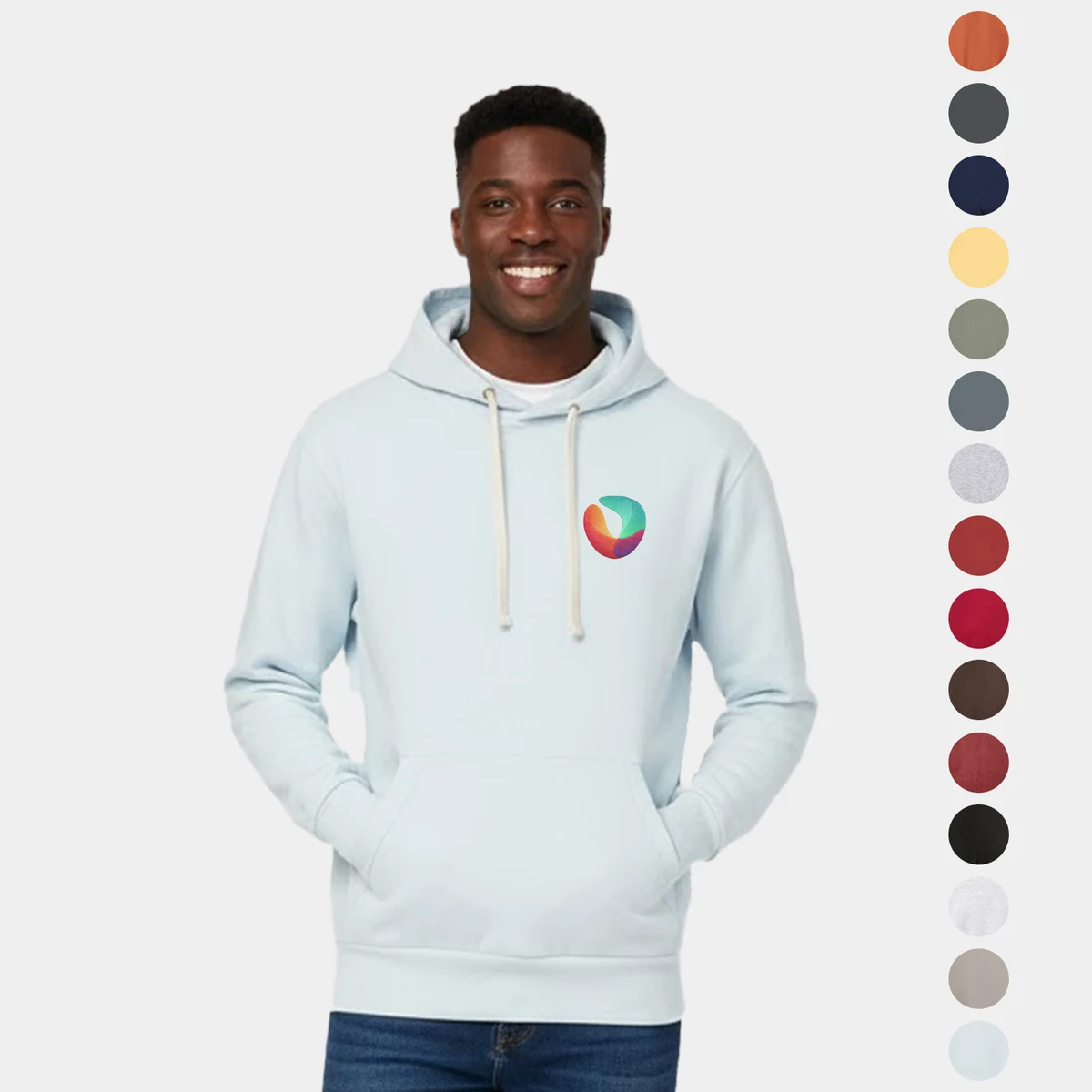 Ultra-Soft Sueded Vintage Fleece Hoodie 1