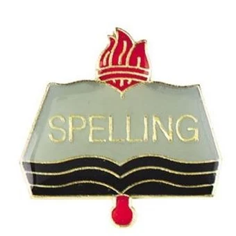 Spelling Scholastic Pin 1