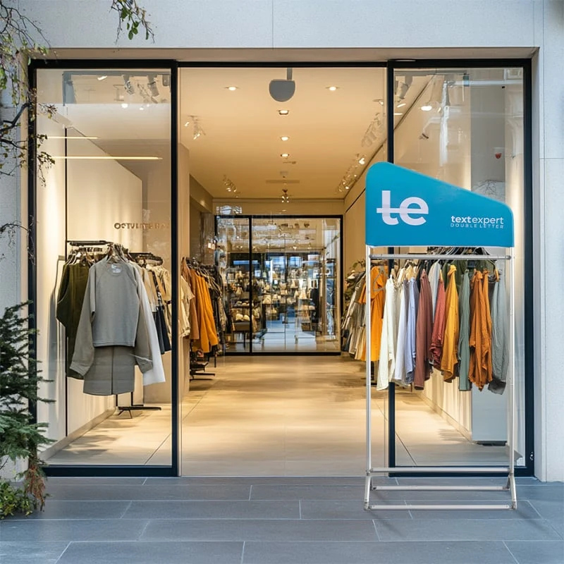 Inclined Apparel Display 1