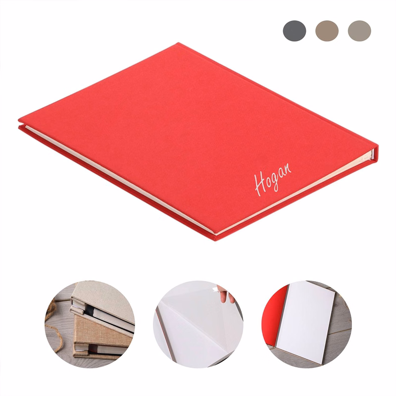 Simple Linen Self-Adhesive Film Album