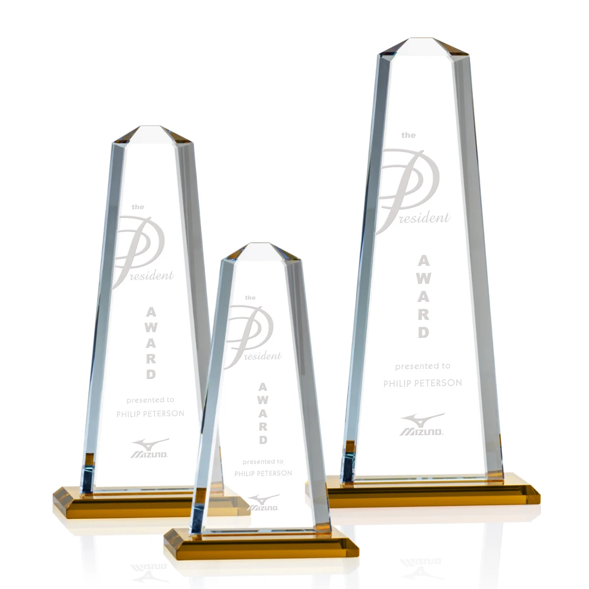 Pinnacle Award - Amber 1