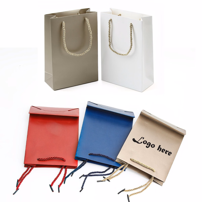 Solid Color Jewelry Gift Tote & Storage Bag