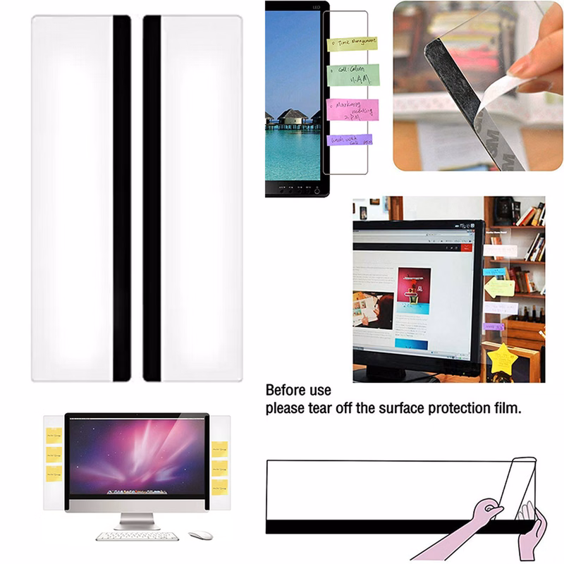Computer Monitor Message Memo Screen Paper Holder