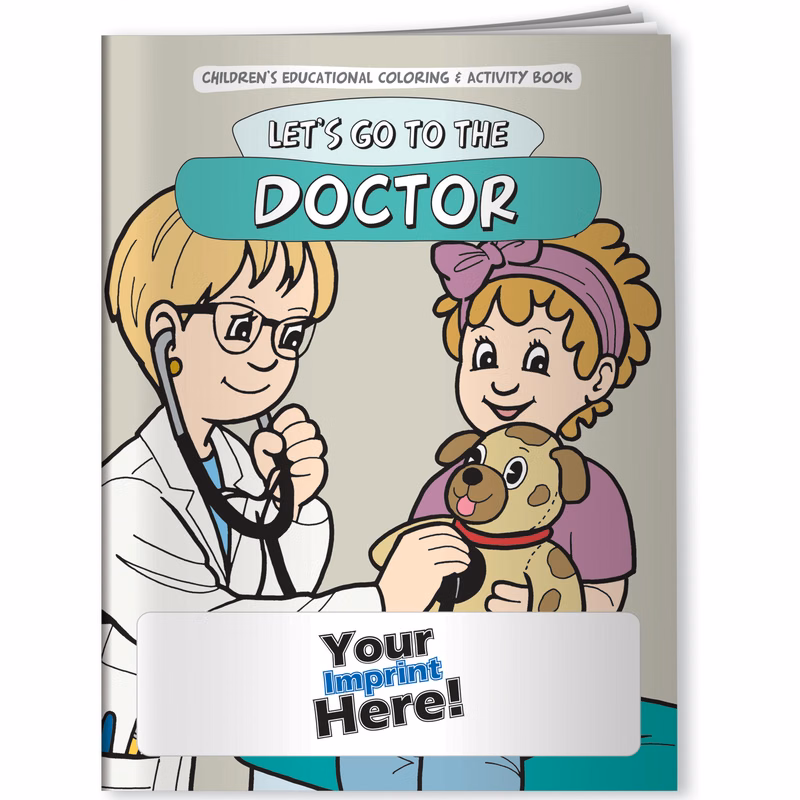 Coloring Book - Let's Go to the Doctor