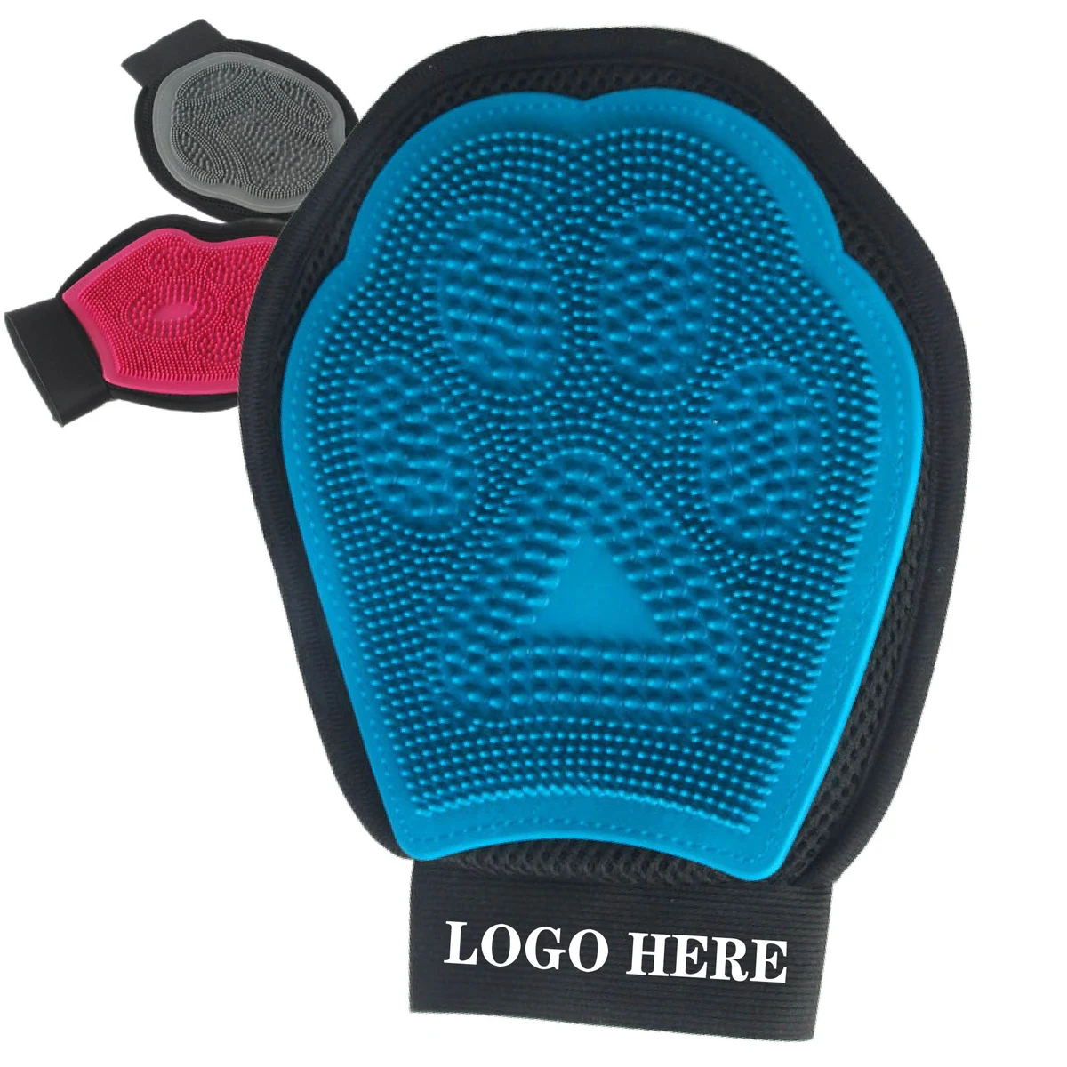 Pet Grooming Glove for Shedding and Massage 1