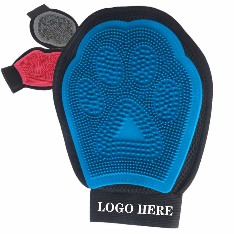 Pet Grooming Glove for Shedding and Massage