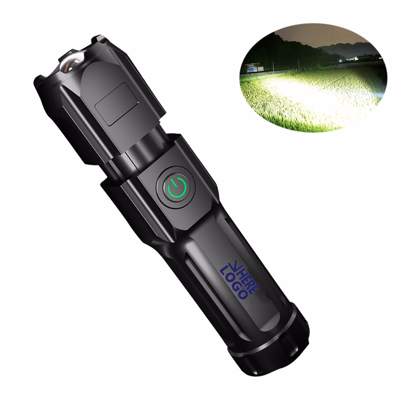 Portable Strong Light Outdoor LED Flashlight