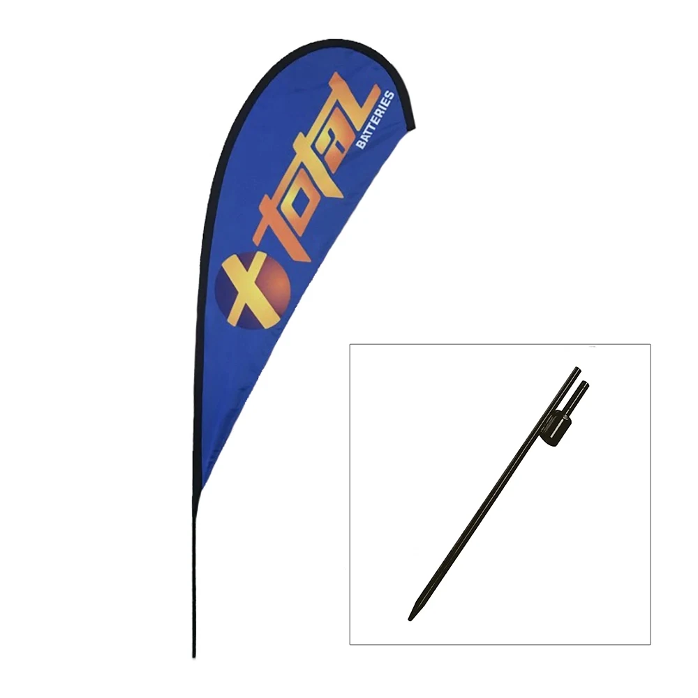 Outdoor Promotional Teardrop Flag 1