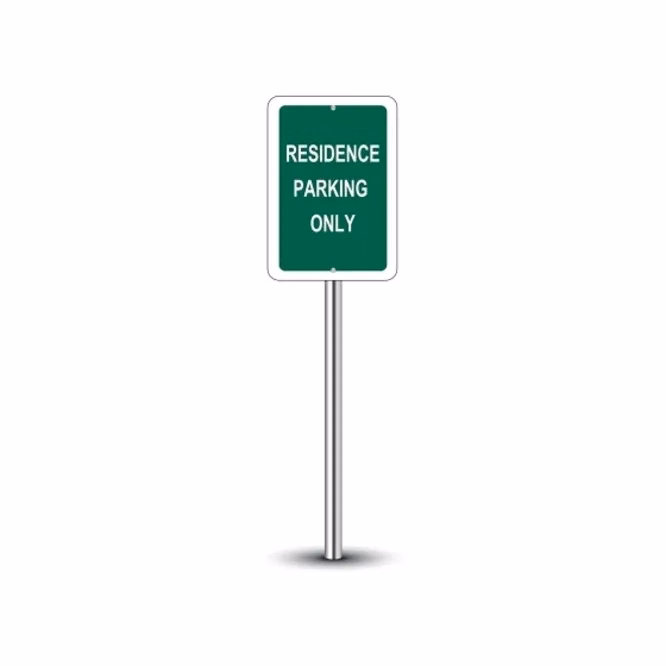 Reserved Parking Signs -1ftx1ft (SQFT) w/Holes & Pantone