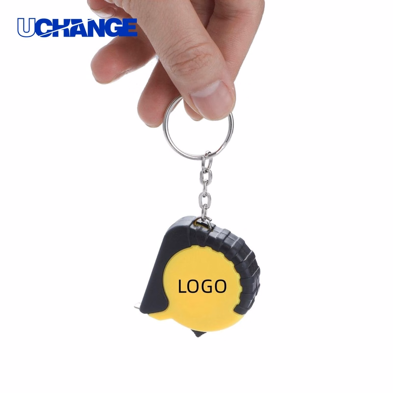 Full Color Mini Tape Measure Keychain Tool