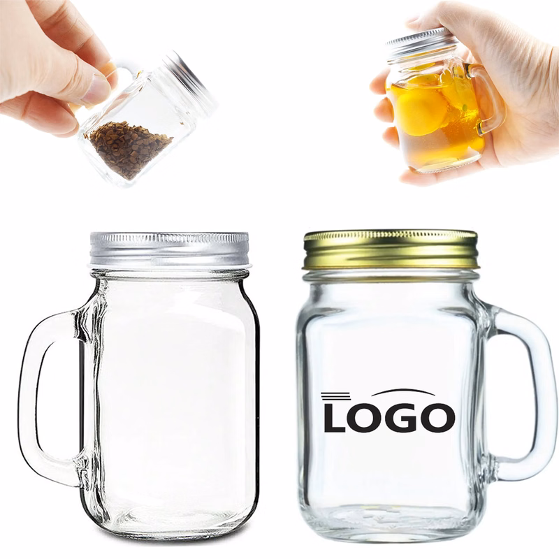 4 OZ Jam Jar With Handle