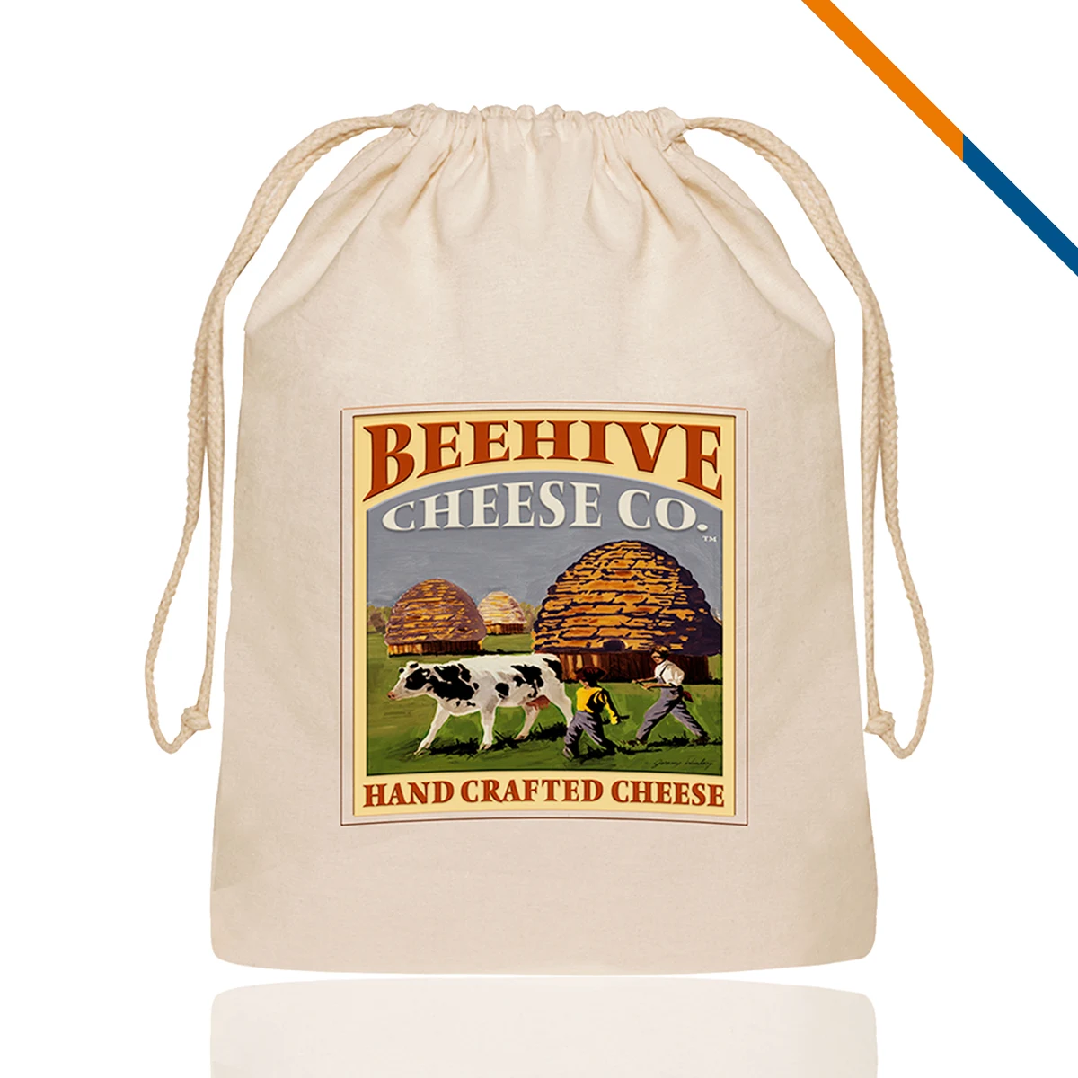 Fannie Cotton Drawstring Backpacks 1