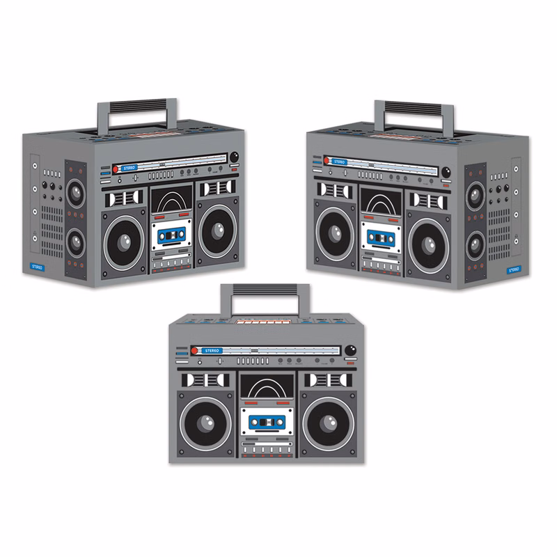Boom Box Favor Boxes