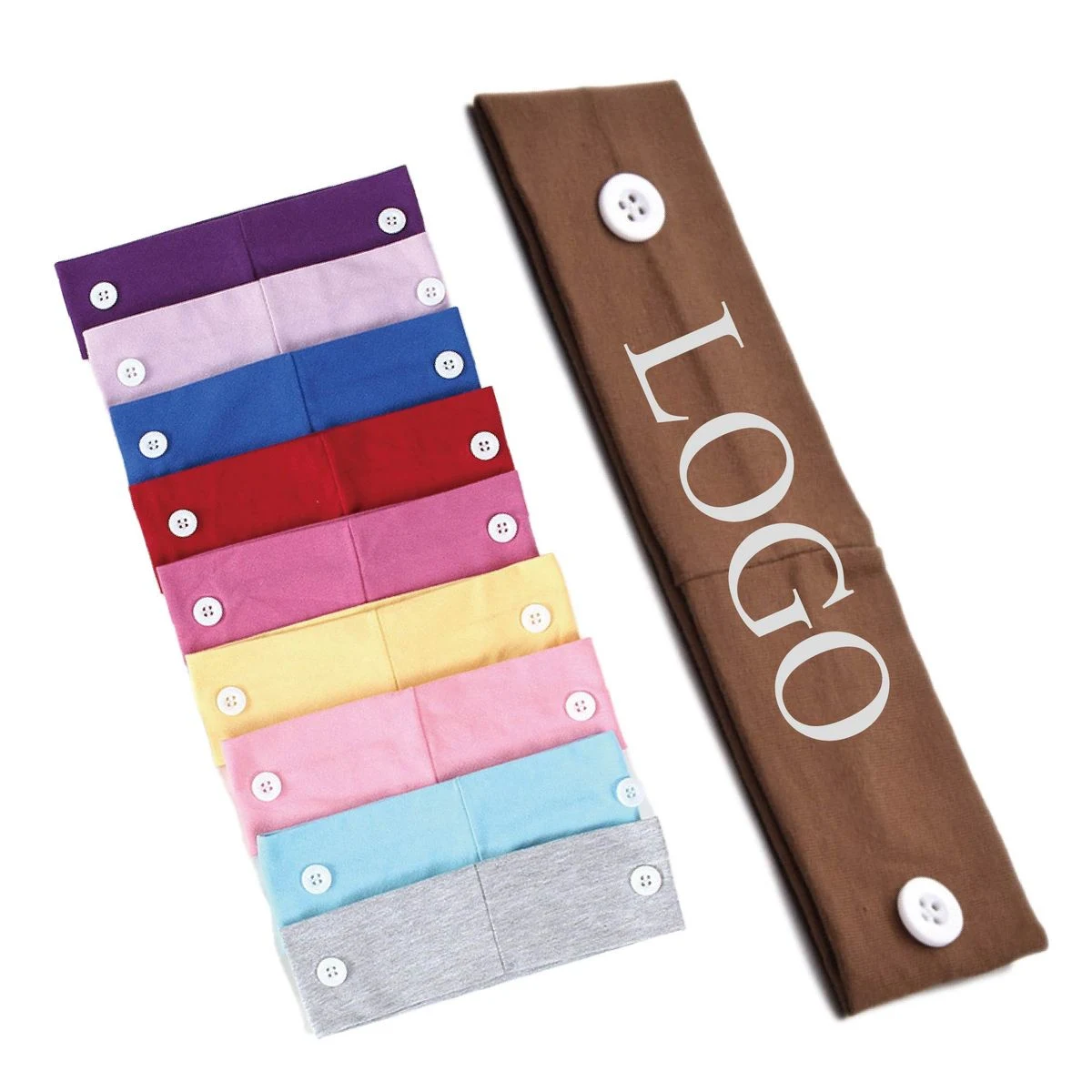 Cotton Stretch Yoga Headband 1