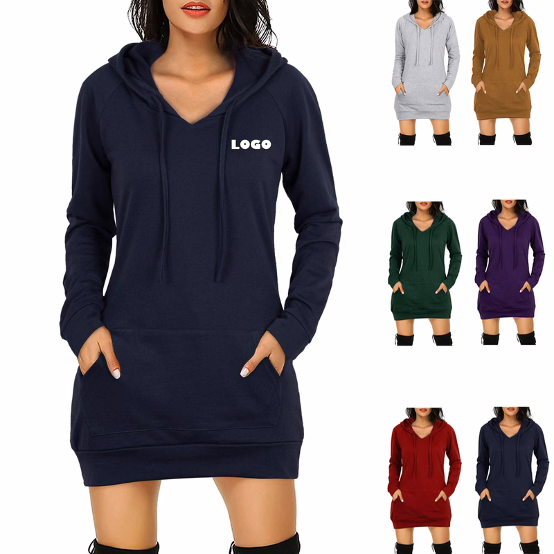 Women Fashion Long Sleeve Pullover Hoodie
