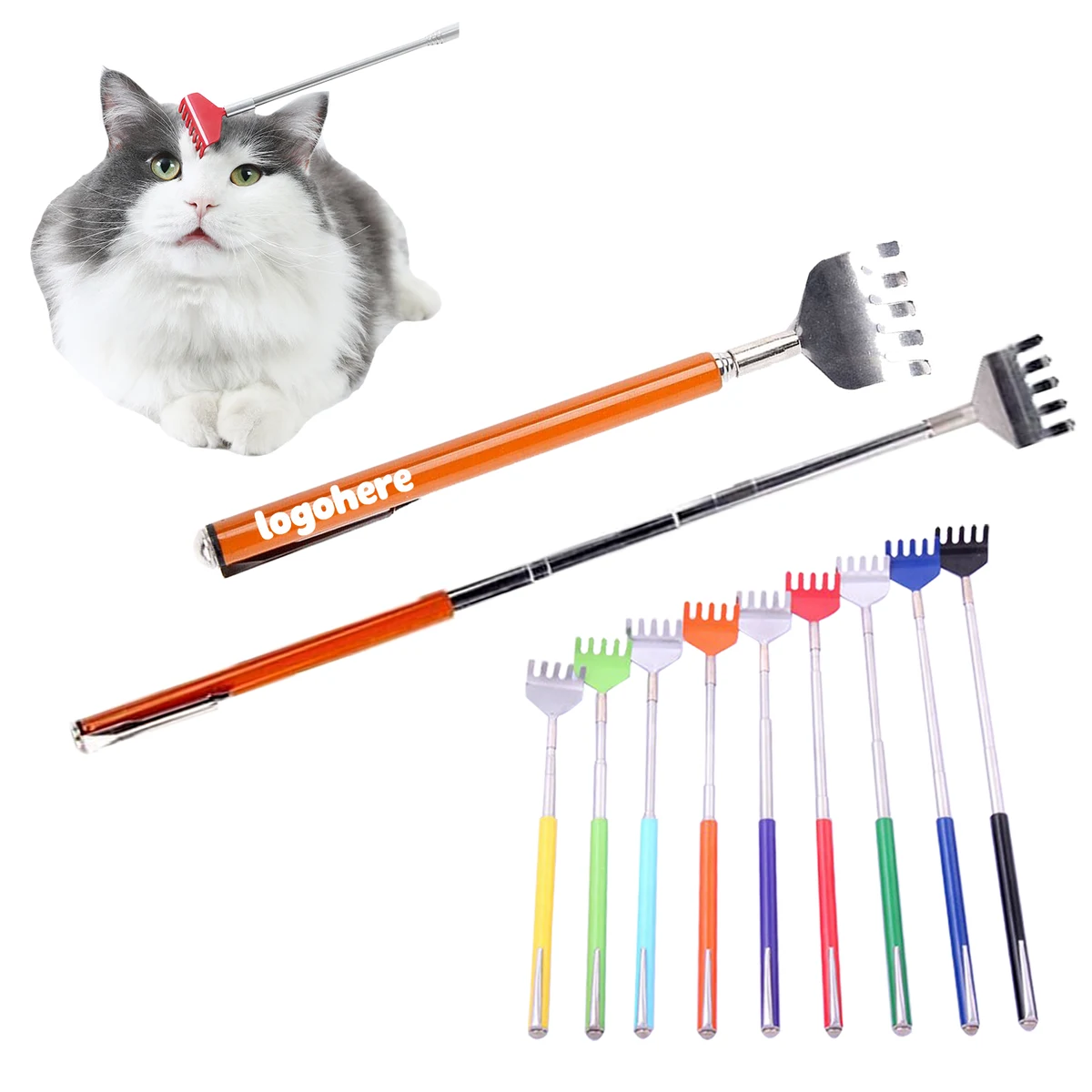 Stainless Steel Back Scratcher Reach 1