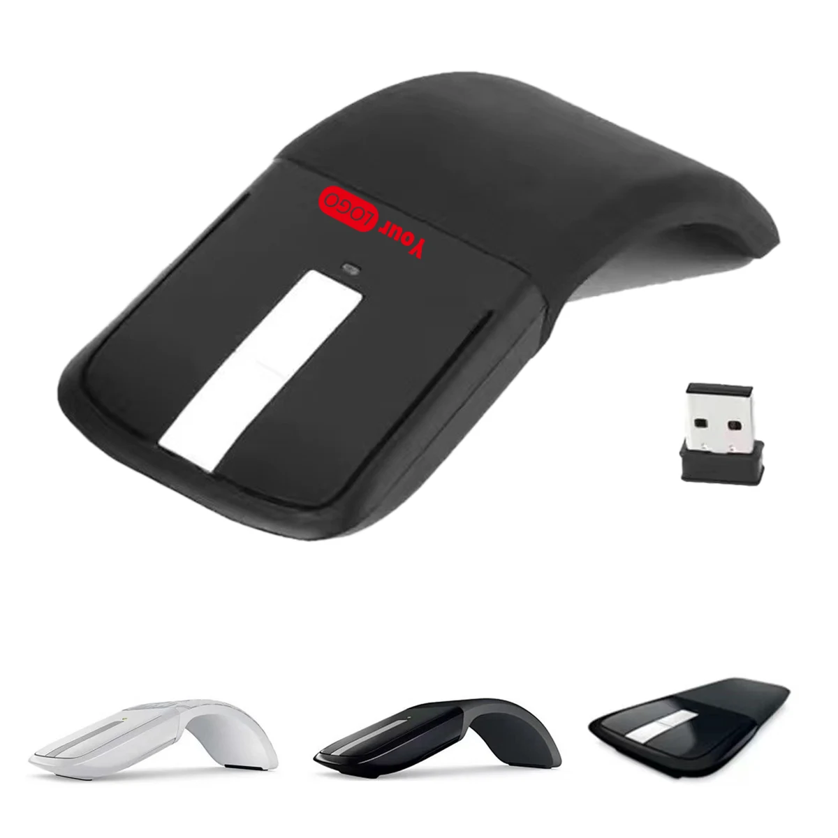 Compact Arc-Shaped Wireless Mouse 1