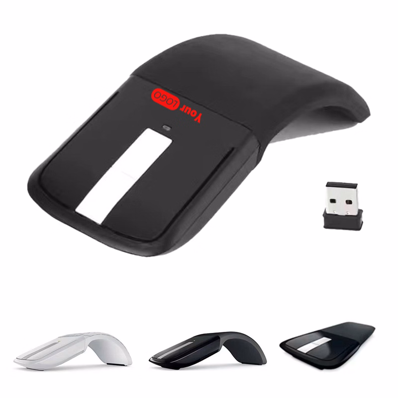 Compact Arc-Shaped Wireless Mouse