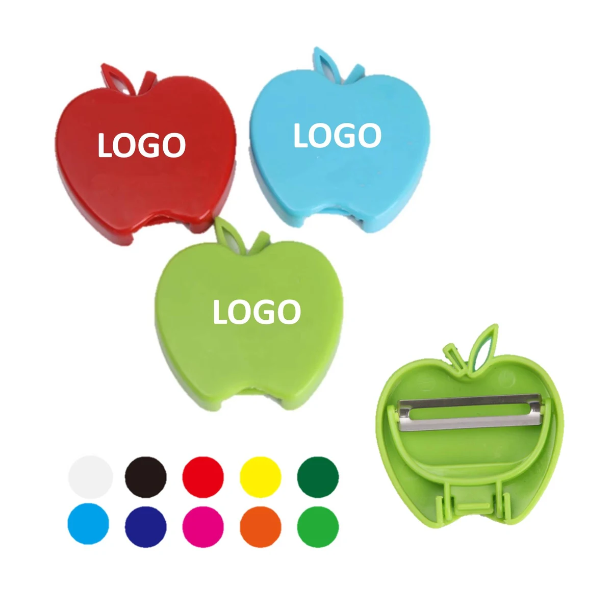 Apple Shape Folding Fruit Peeler 1