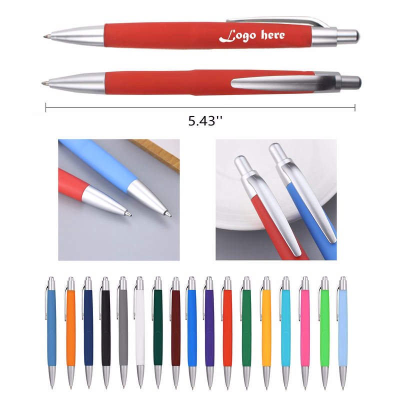 Retractable Stylus Ballpoint Pen MOQ 100