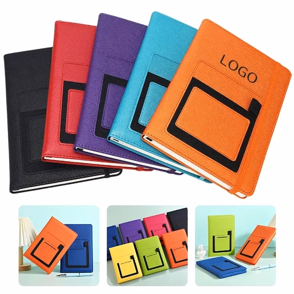 Stretchy Band Journal with Spiral Bound Notepad