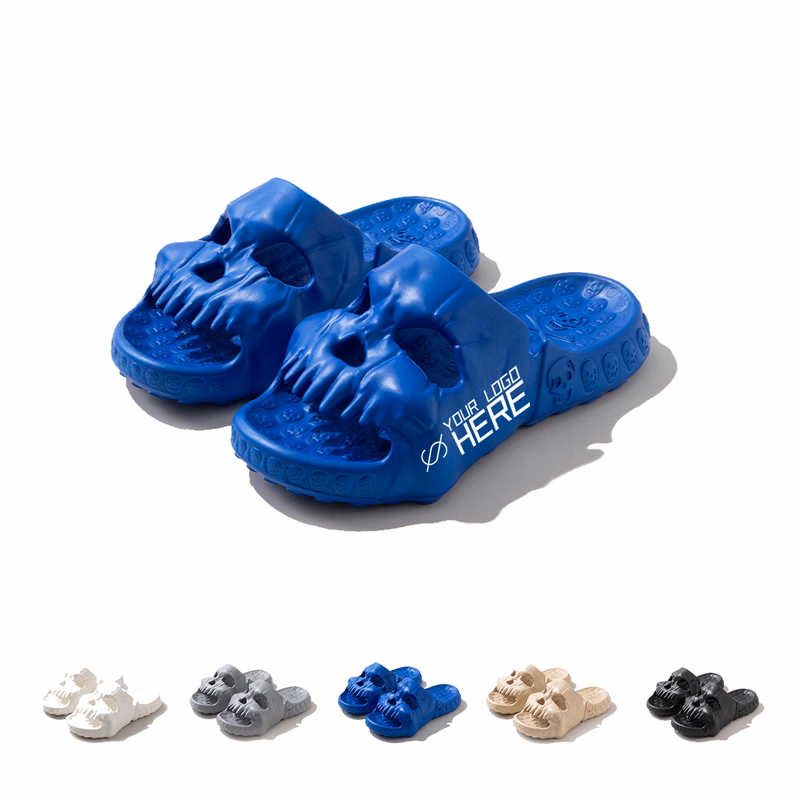 Skull Slide Slipper