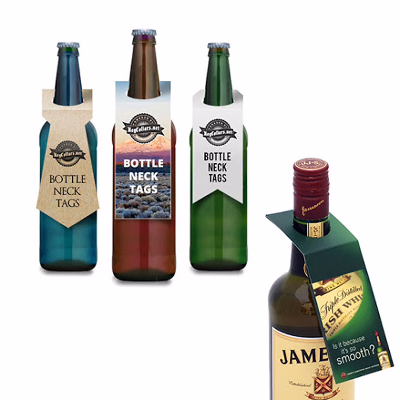 Custom Wine Bottle Card
