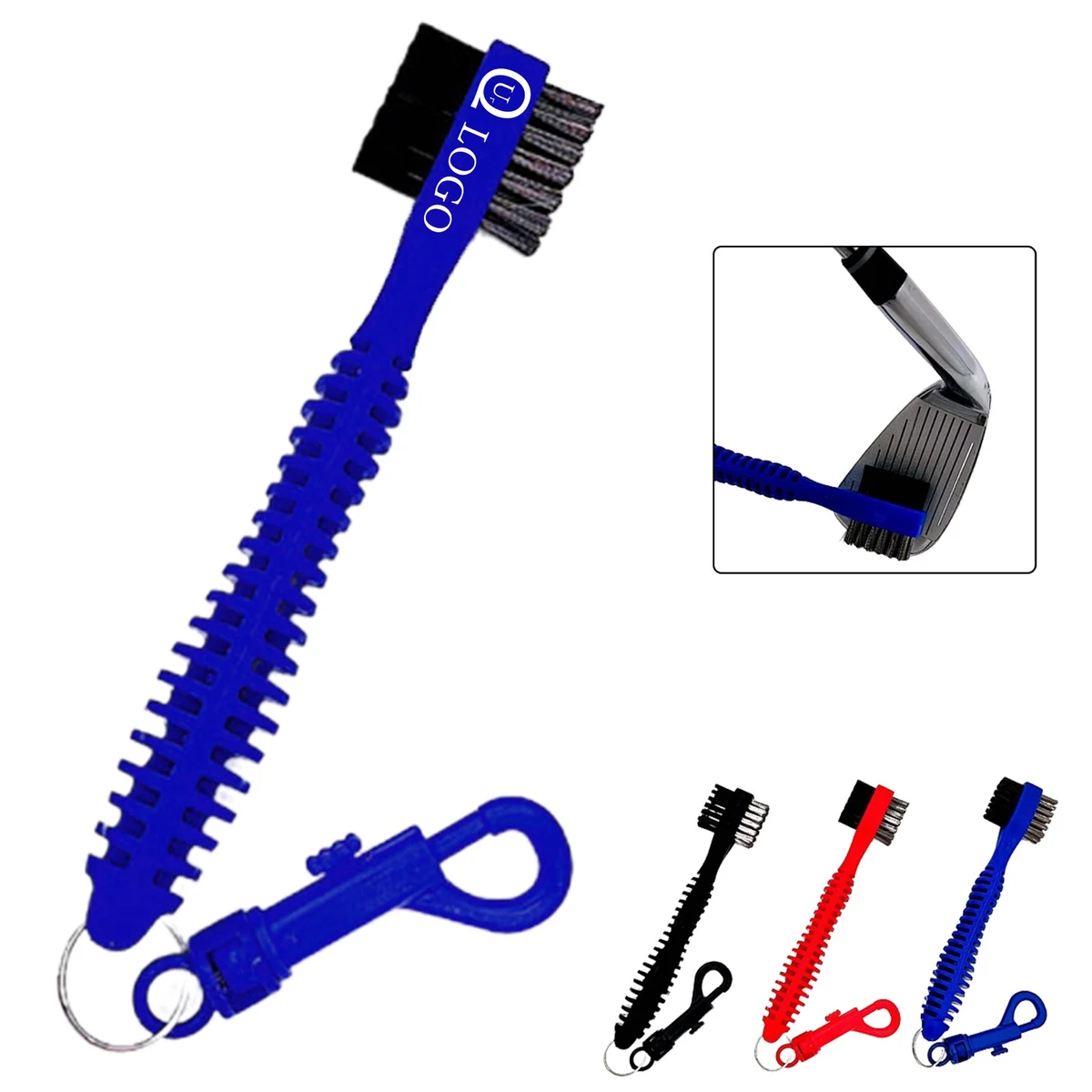Double-Faced Multi-Functional Golf Club Cleaner 1