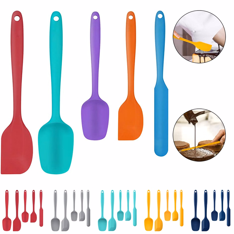 Silicone Rubber Spatula Set