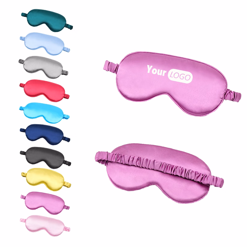 Faux Silk Sleep Mask Minimum Order 50