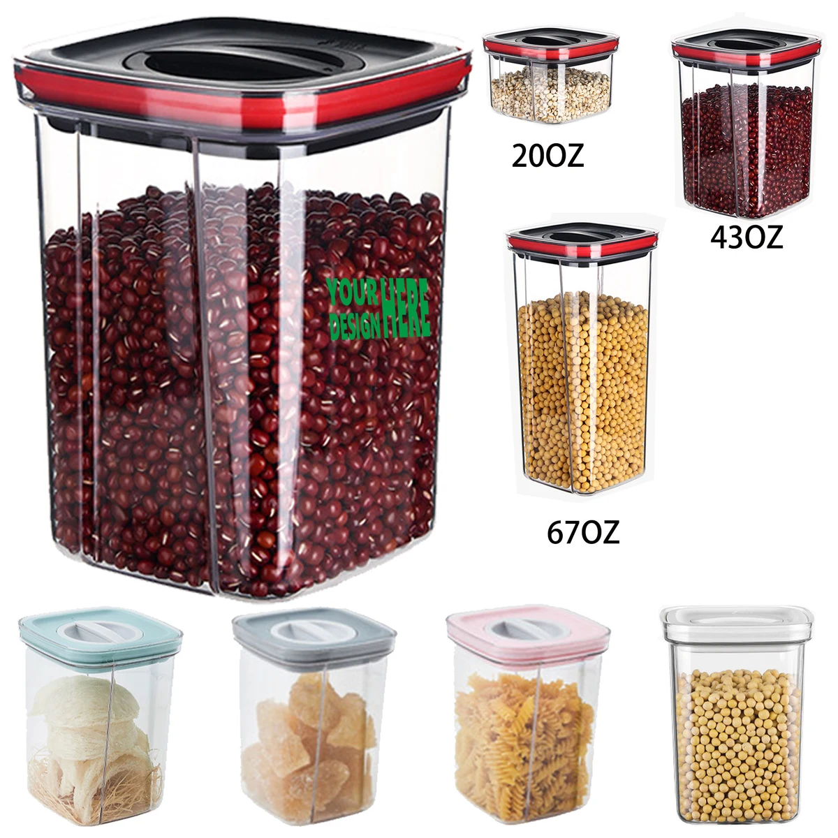 Food sealed storage tank 1