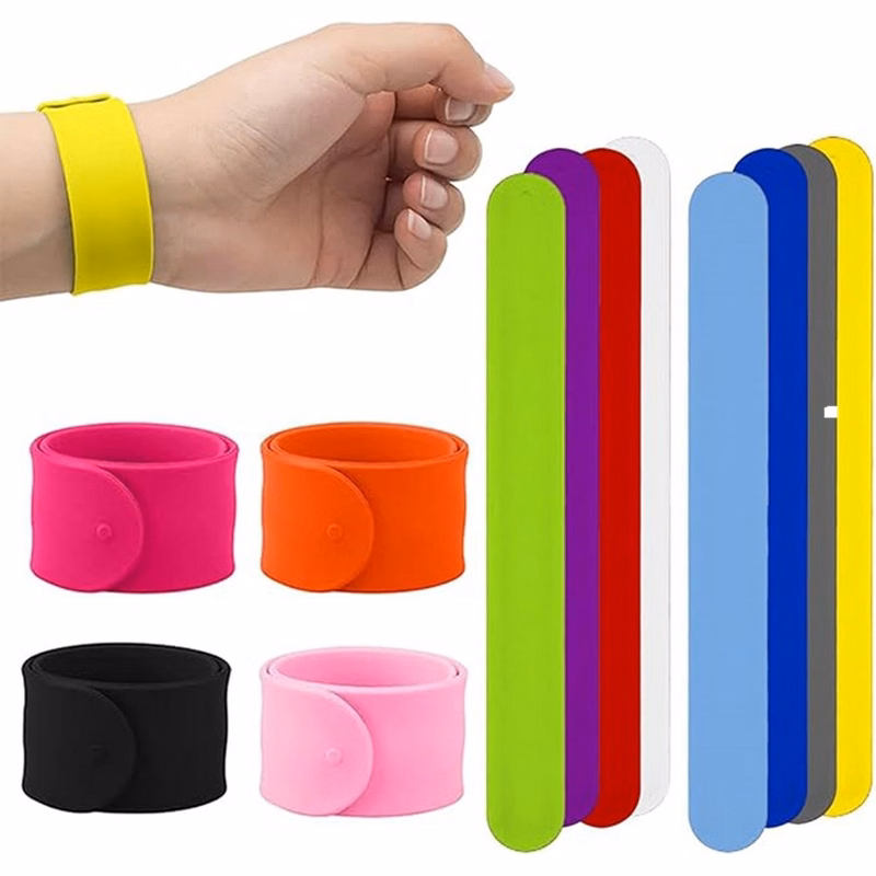 Silicone Snap Circle Movable Wrist Strap