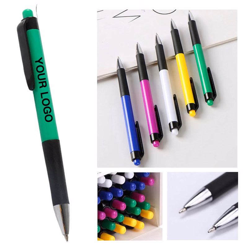 Plunge Action Ballpoint Pens for Office or School