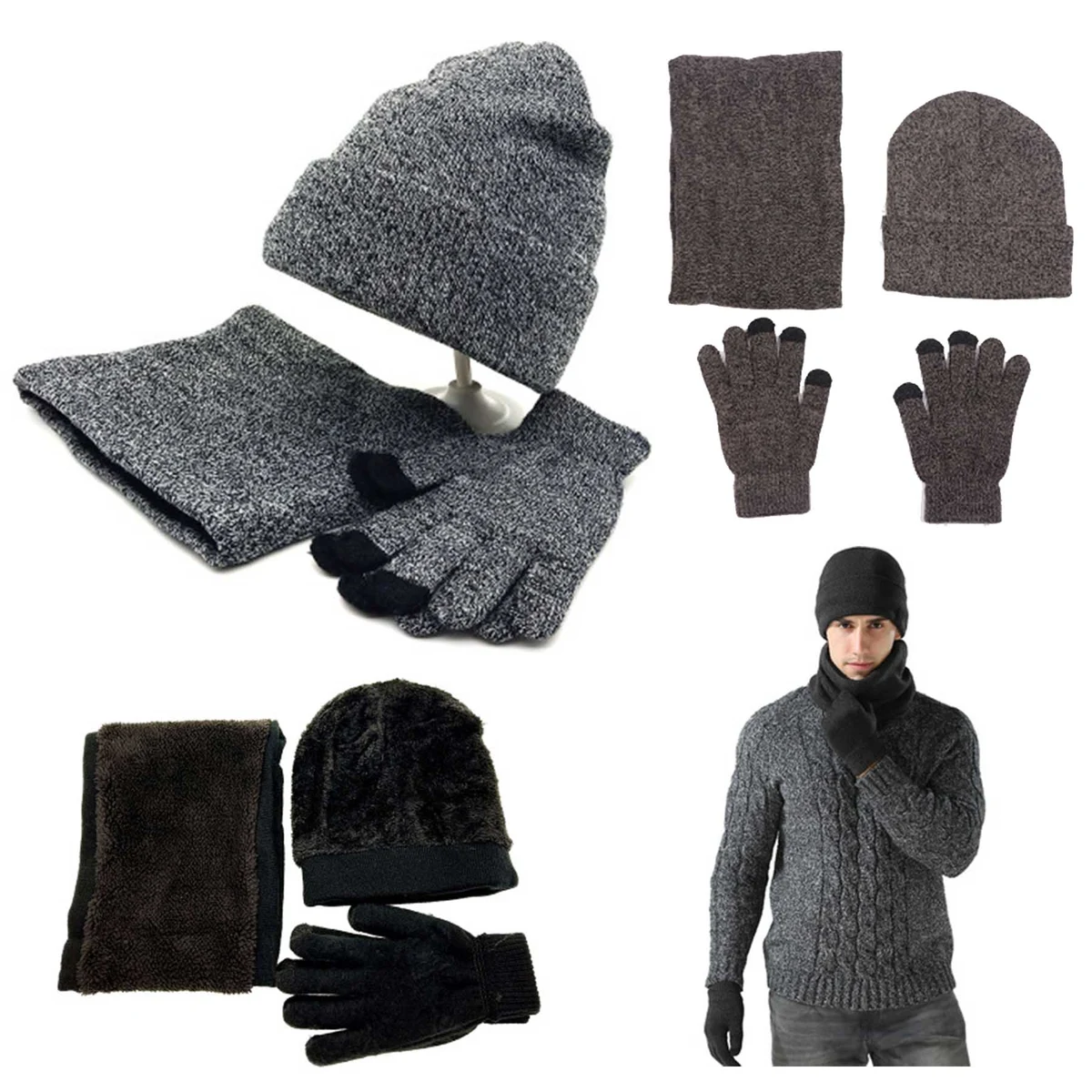 Three-Piece Warm Suit For Winter 1