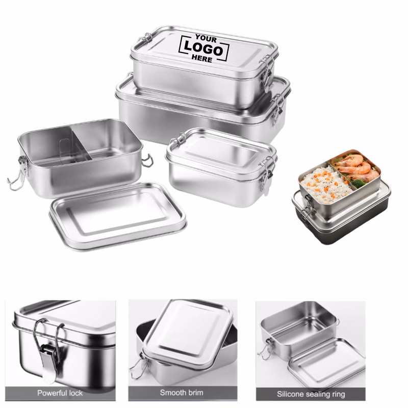 304 Stainless Steel Bento Box