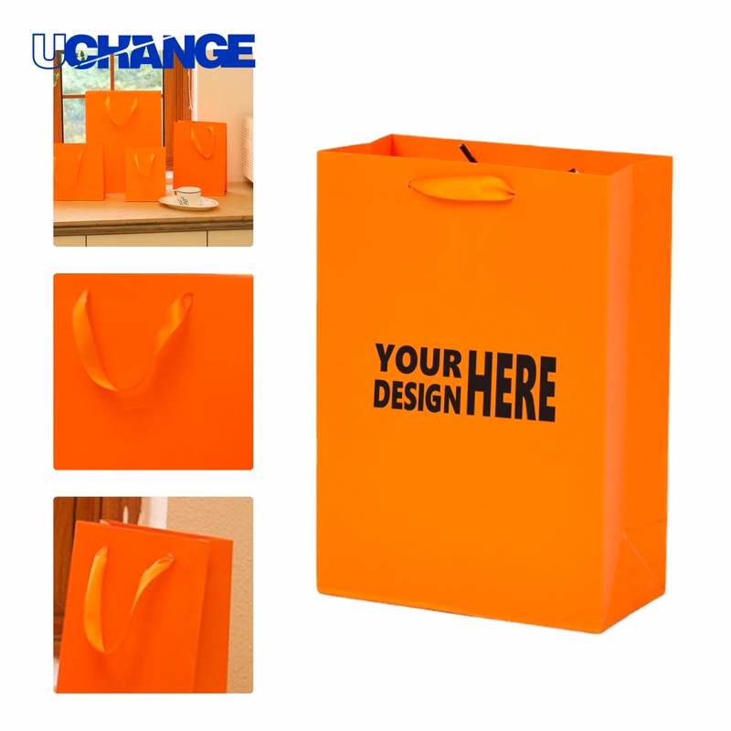 High-End Gift Paper Bag with Handles
