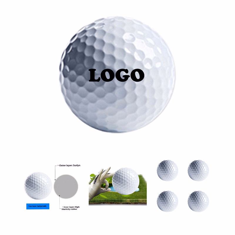 MOQ 100 pcs Custom Golf Balls