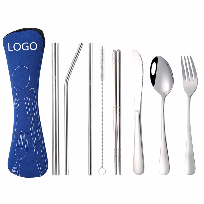 Reusable Travel Camping Cutlery Set