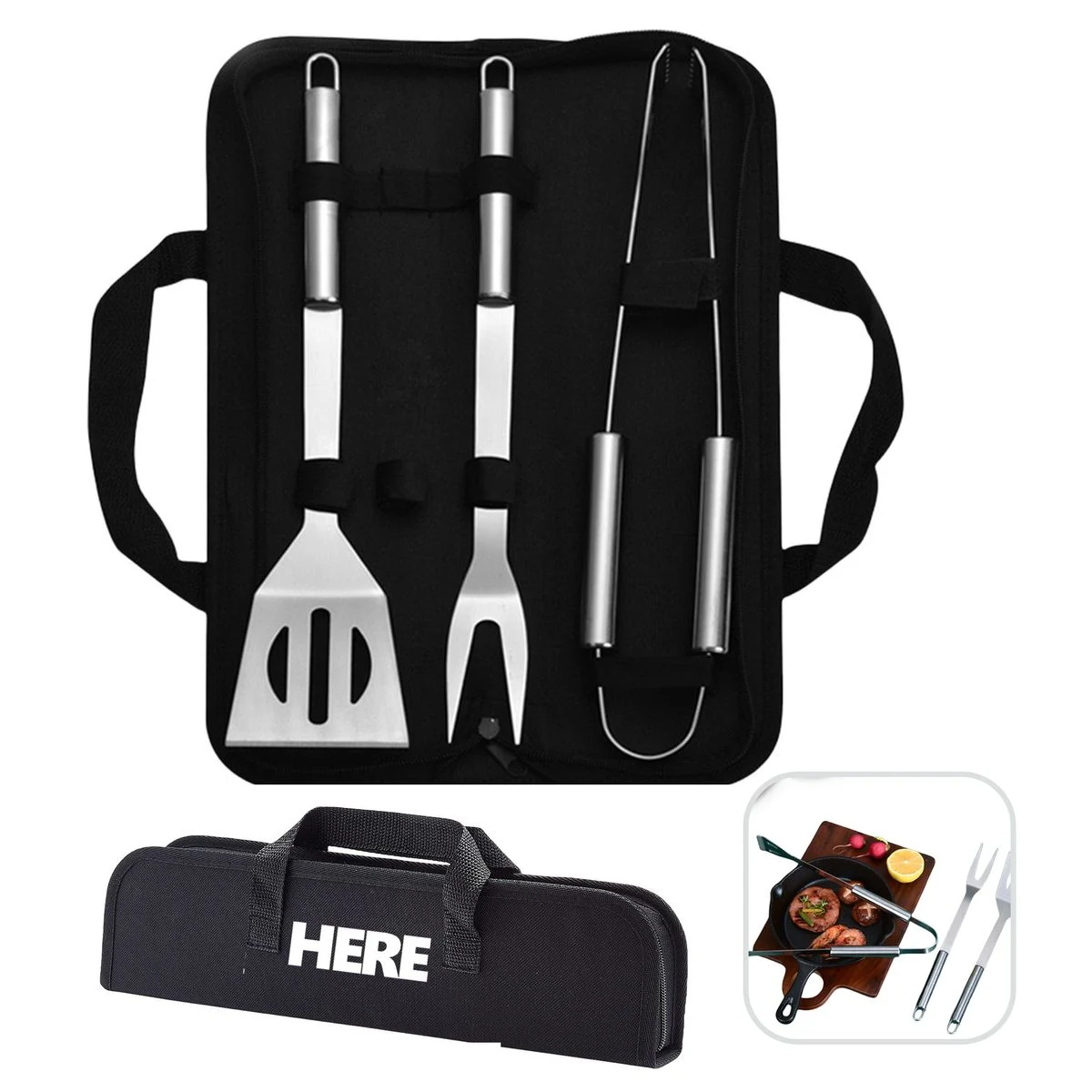 3-Piece BBQ Set In Case 1